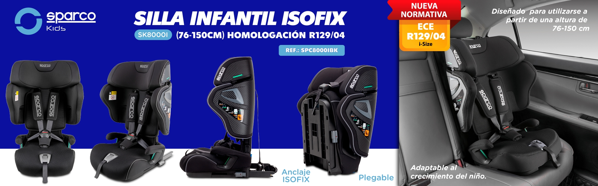 SILLA INFANTIL SPARCO KIDS